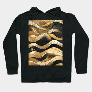 Golden Waves Hoodie